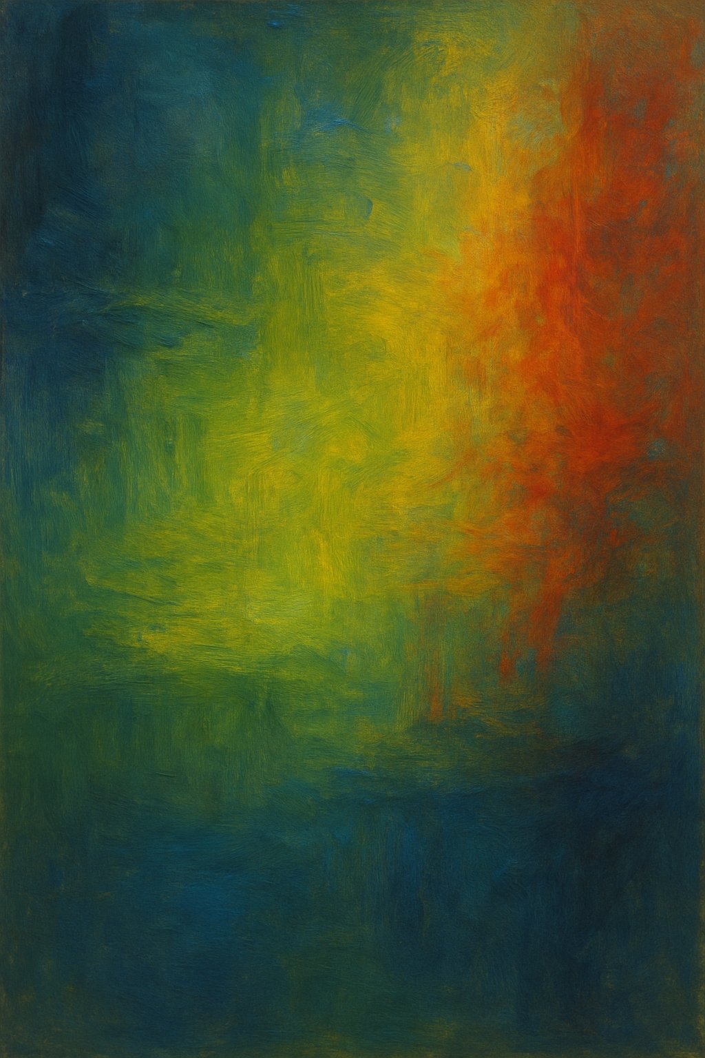 cuadro tonos calidos y frios