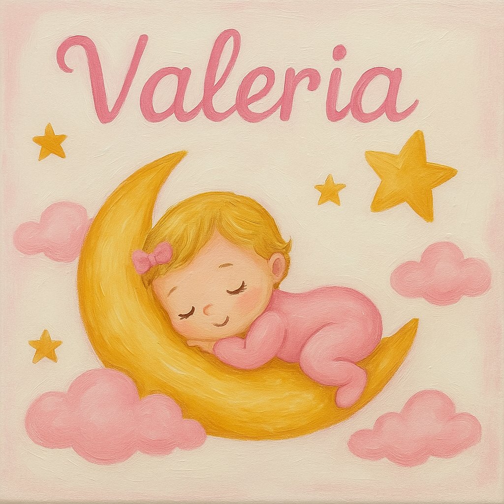 cuadro habitacion bebe nina