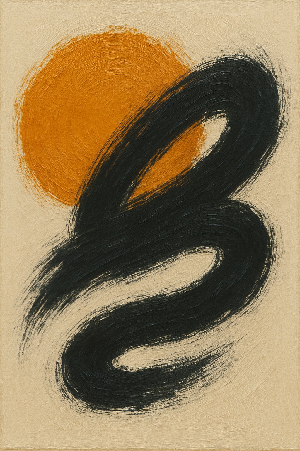 cuadro minimalista lo que quedo del dia